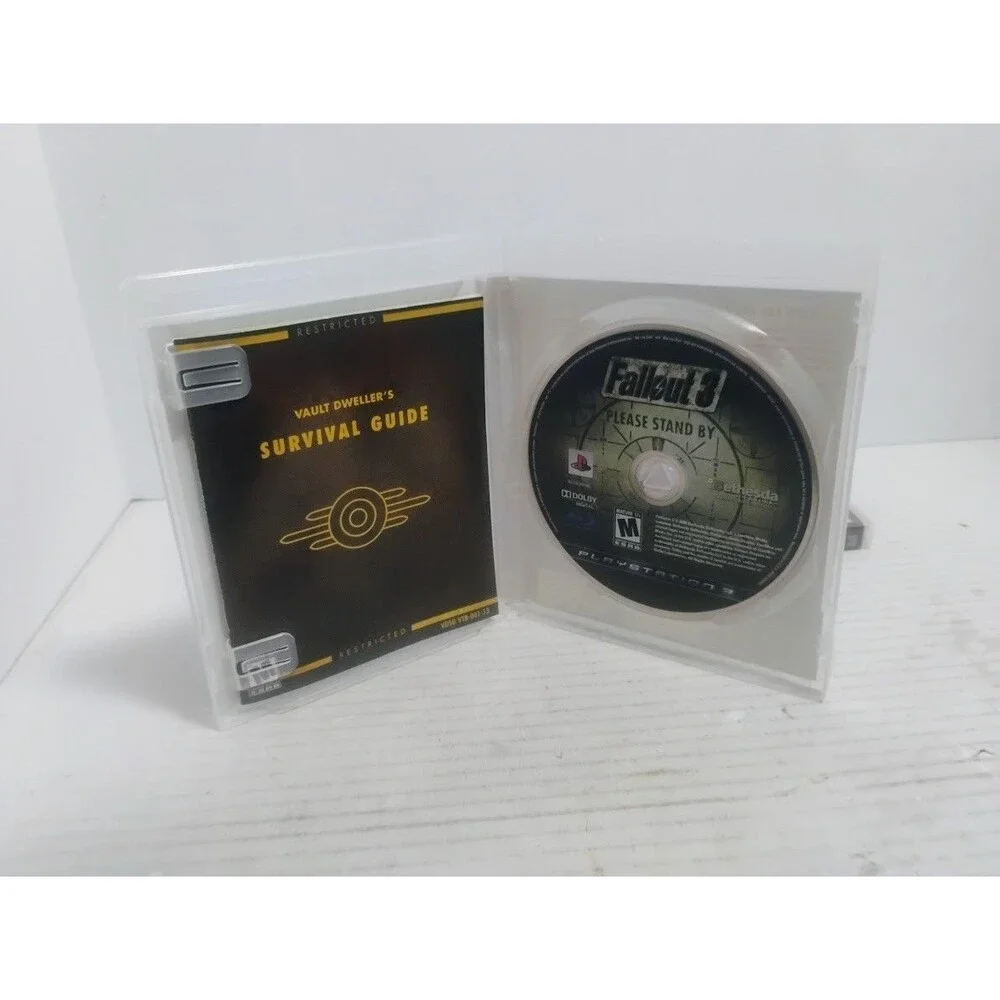 SONY PLAYSTATION 3 PS3 BETHSEDA FALLOUT 3 & NEW VEGAS GAME LOT